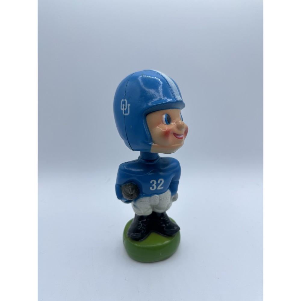 Vintage OU Oklahoma Sooners #32 Football Bobblehead Nodder Games 7.5" Figure